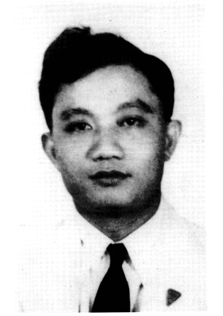 Potret hitam putih Hoo Eng Djie sebelum 1943